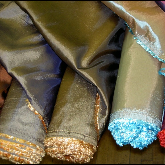 Snow White ❄️ Polyester Drapery Fabric color 1 - Picture 1 of 3